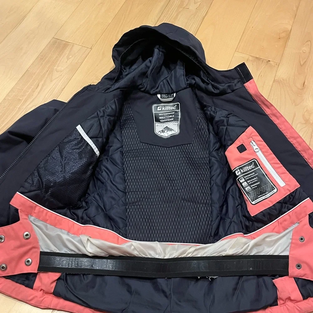 Killtec Kids Colorblock Ski Jacket Size 8Y - Picture 10 of 11